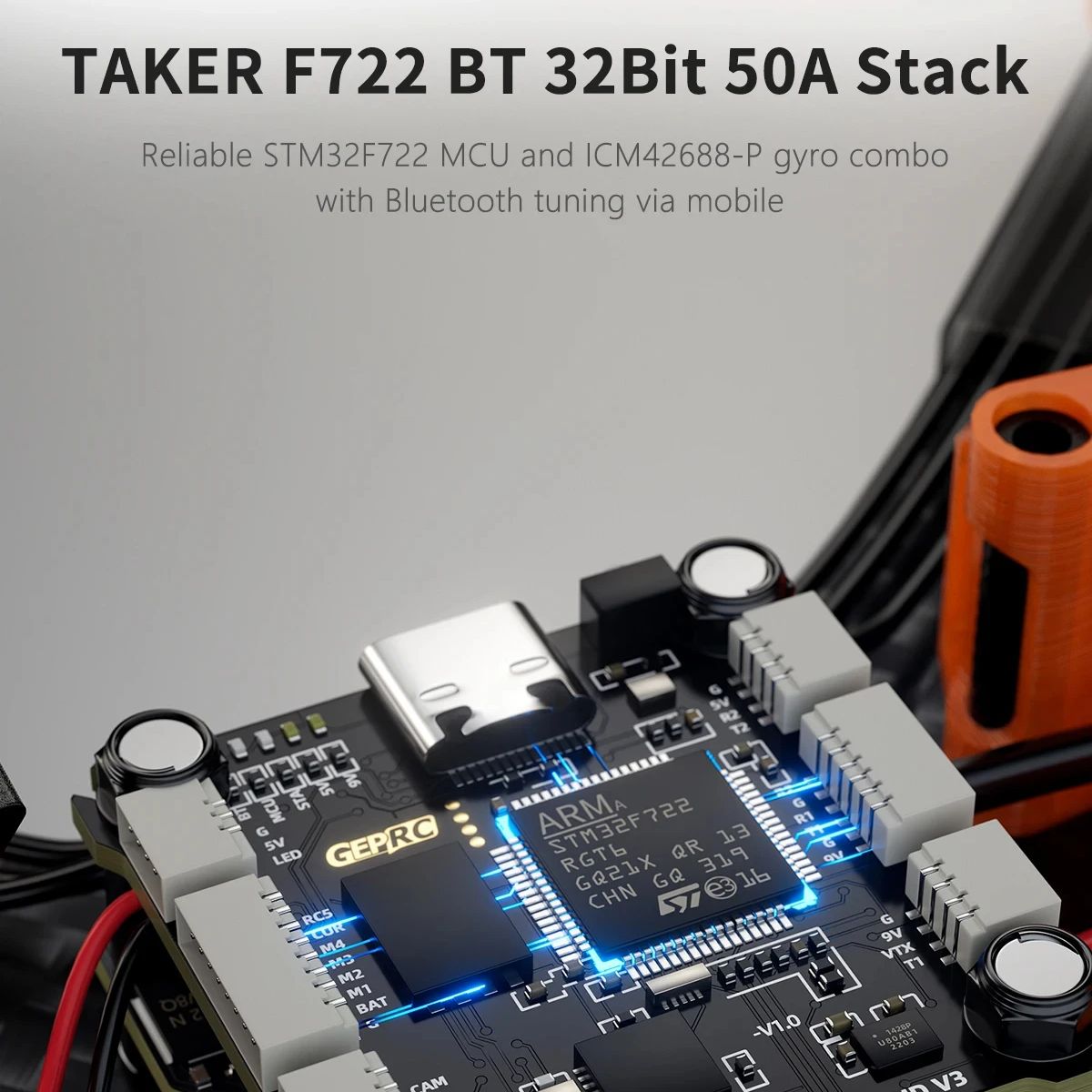 GEPRC MARK5 O4 Pro DC WTFPV Fr - Drone Battery Case 评论和价格