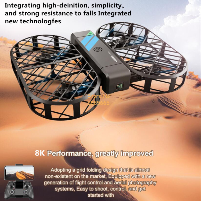 8K HD Camera 360° Protection O - Drone Battery Case 评论和价格
