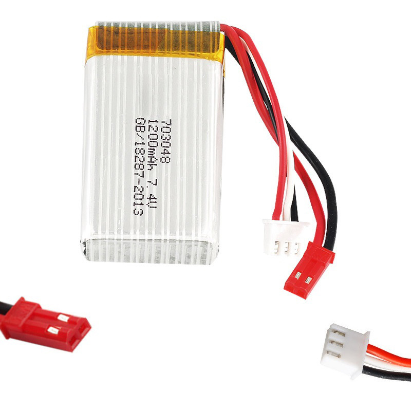 Lipo Battery 2S 7.4V 1200mAh 7 - Drone Battery Connector 评论和价格